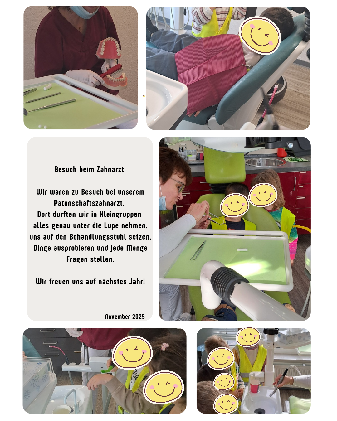 Besuch beim Patenschaftszahnarzt